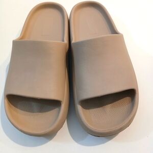 Tan Foam Slides